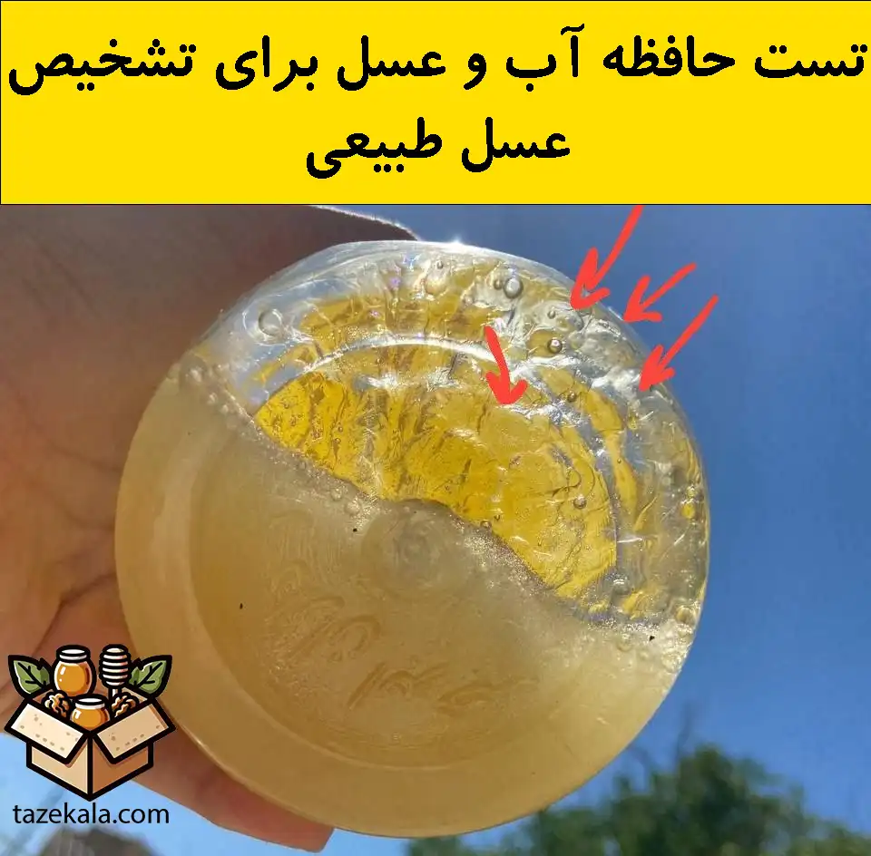 تست حافظه آب و عسل